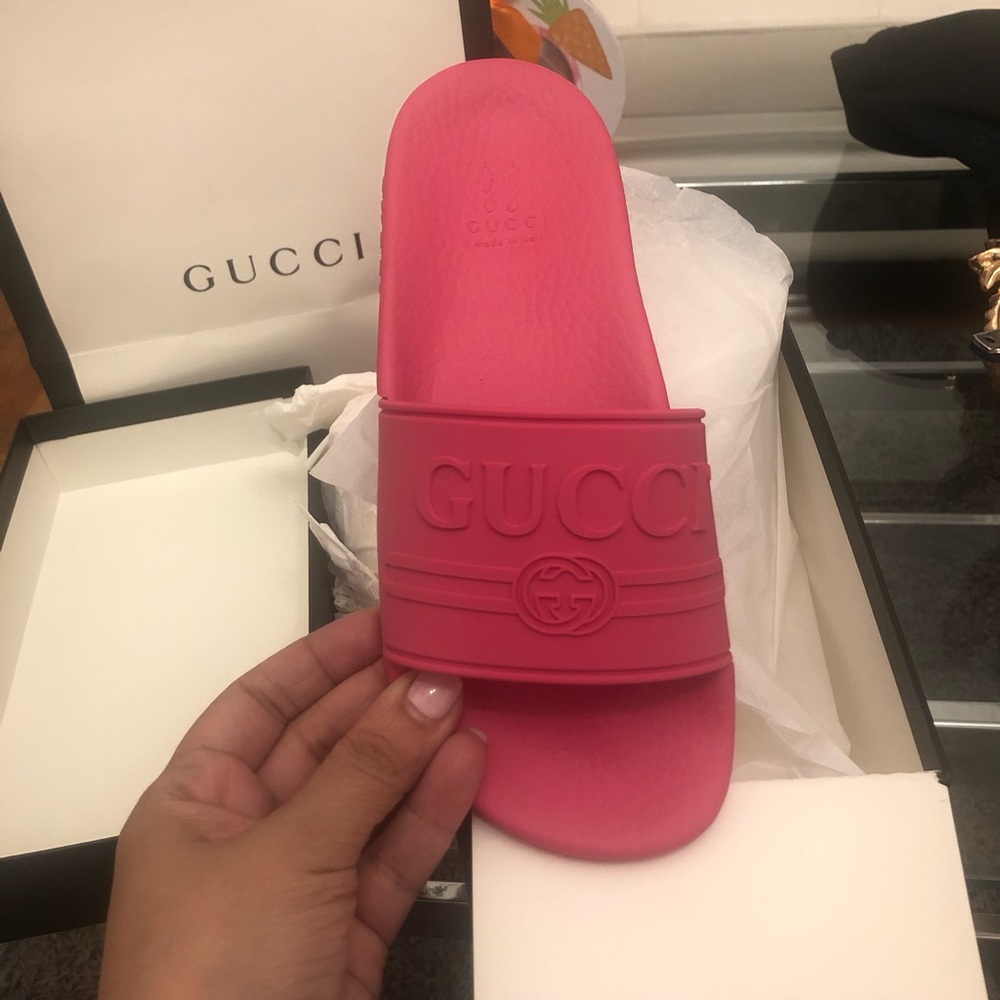 Gucci kids slides